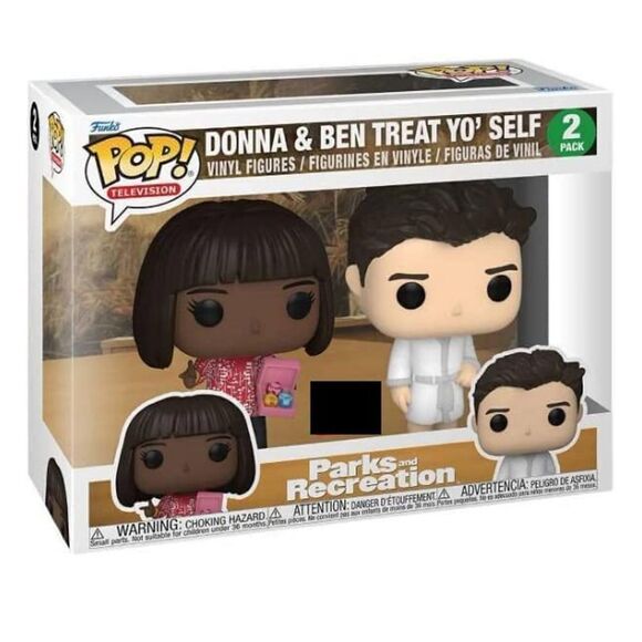 Funko Parks and Recreation Donna & Ben Treat Yo Self - Picture 1 of 2
